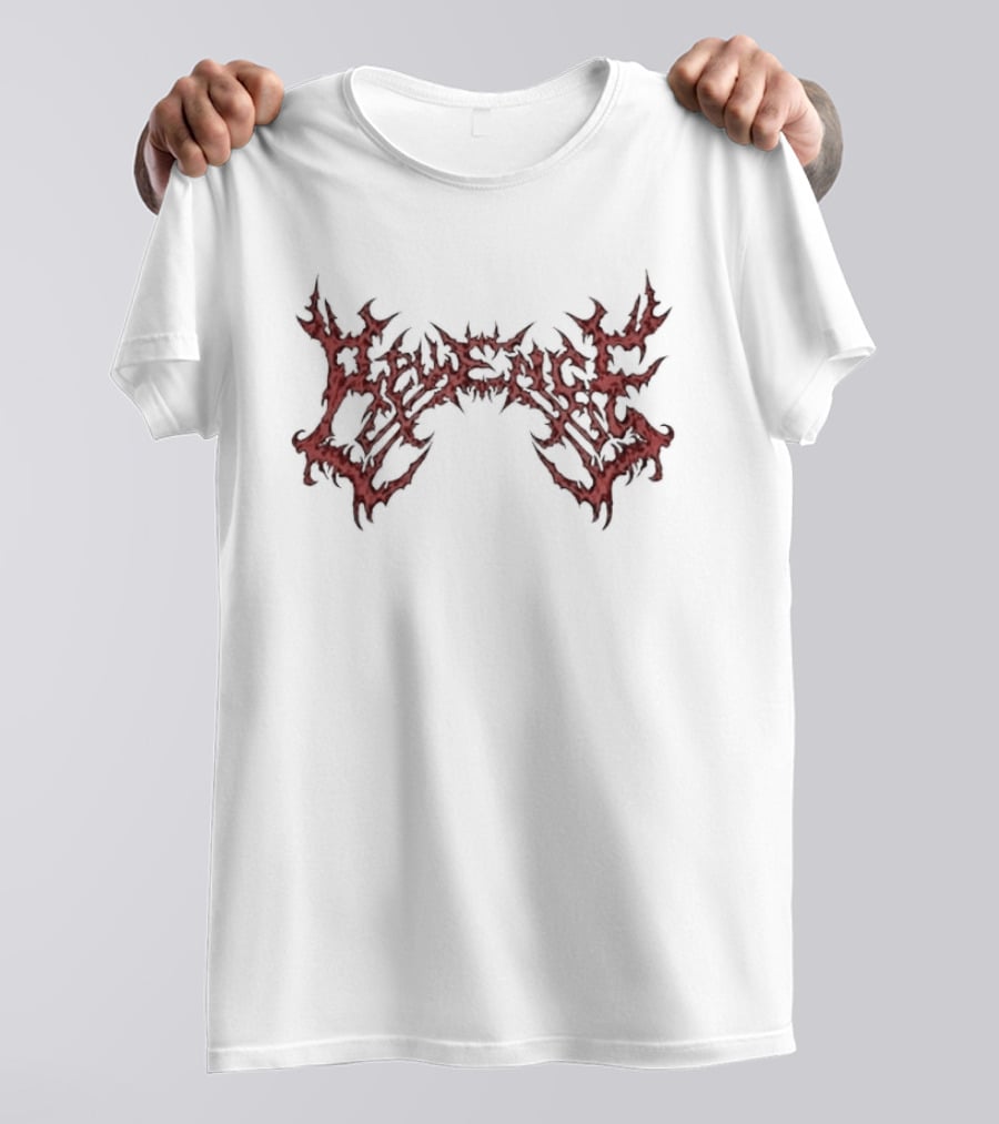 Revenge Red Dripping Gothic Relic Cement T-Shirt