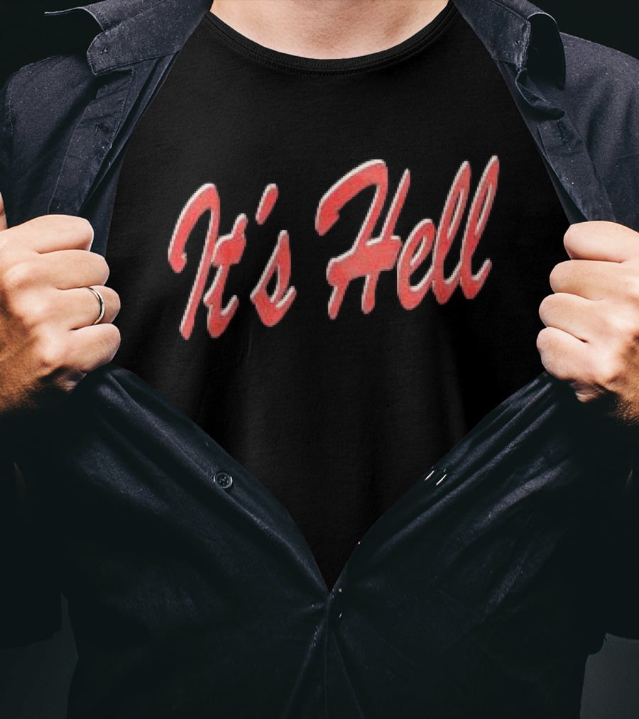 Andrew Miami Store It's Hell Black T-Shirt