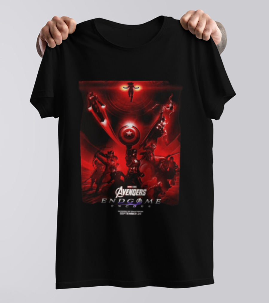 Avengers Endgame Marvel Studios 2019 Heroes Reunion T-Shirt