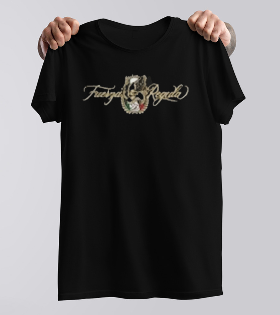 Fuerza Regida Guerrero Mexican Colors Crest T-Shirt