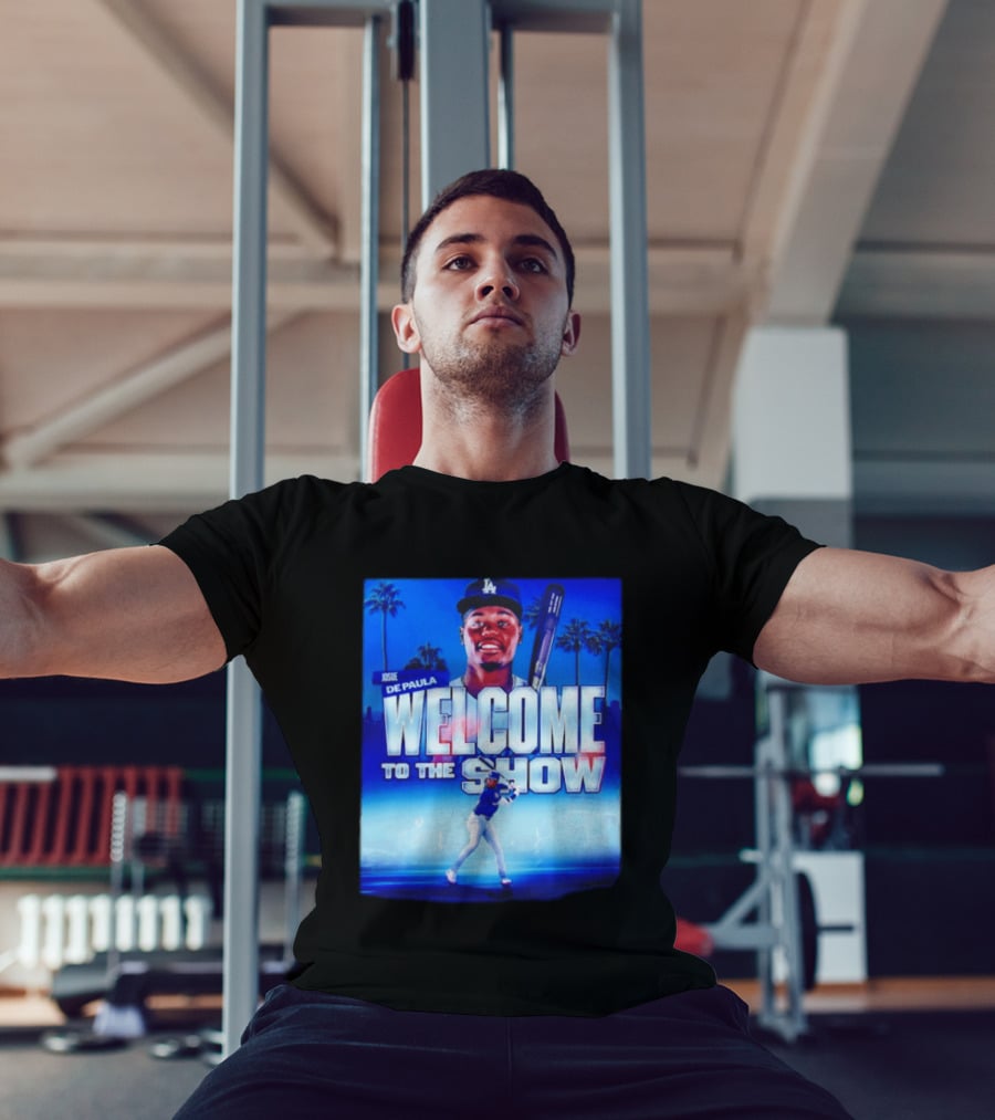 Josue De Paula Welcome To The Show Los Angeles Dodgers T-Shirt