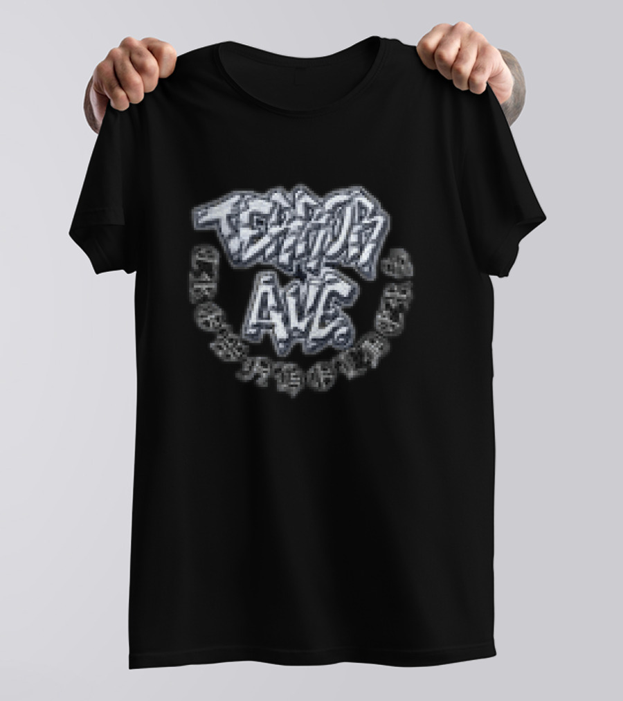 Daze Store Terror Ave Crownholders Graffiti Streetwear T-Shirt