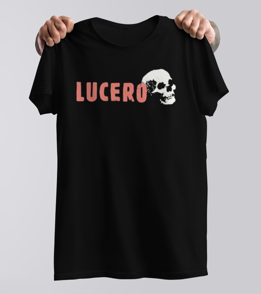 Lucero Skull Leaves T-Shirt