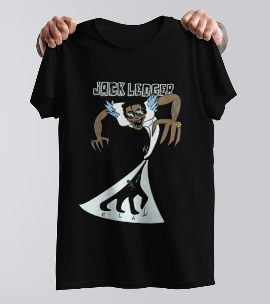 Jack Ledger Horror Character Summoning Creepy Figure T-Shirt