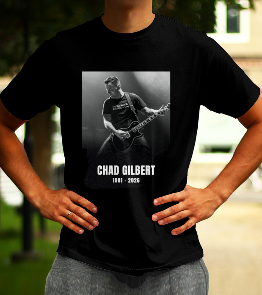 Chad Gilbert 1981 2026 I'd Rather Be Petting A Dog T-Shirt