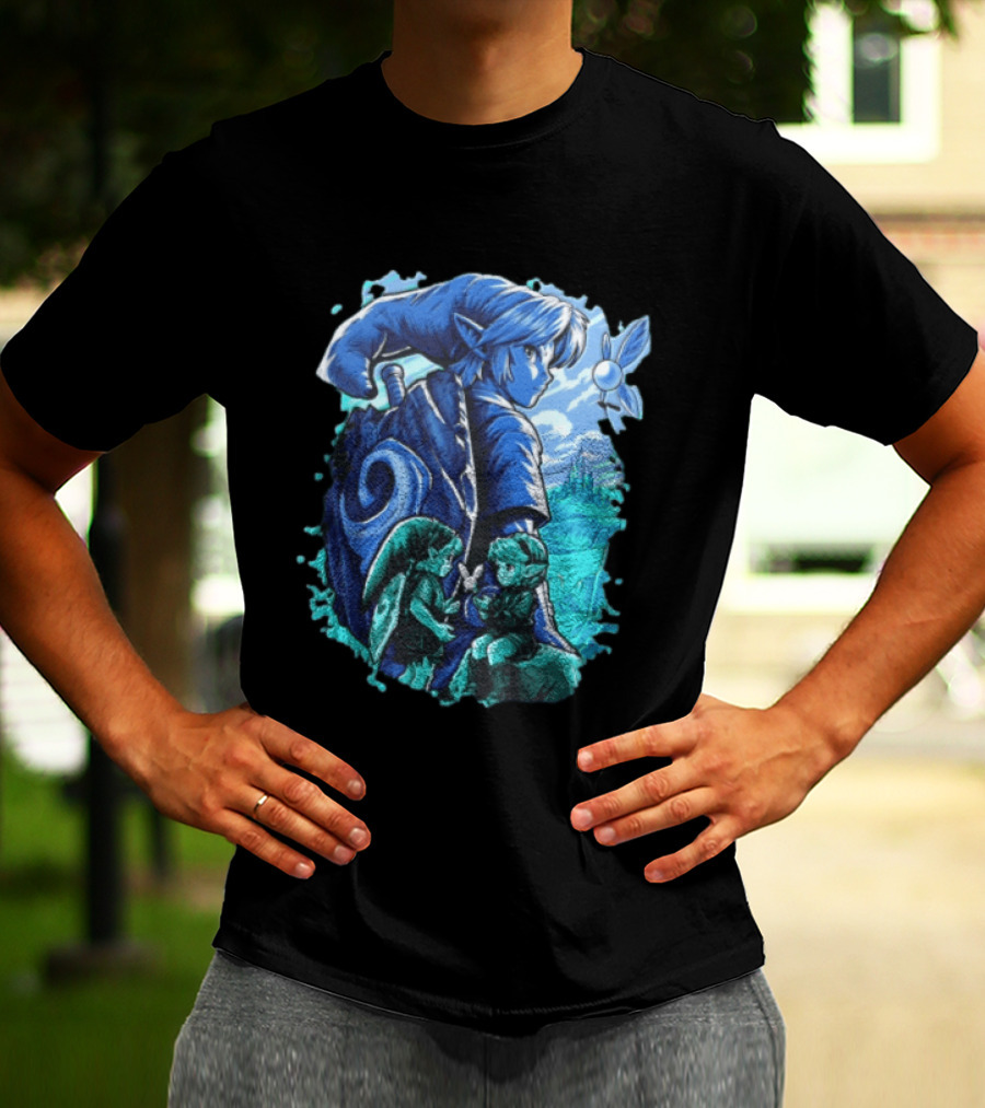 The Hero Of Time Returne Legendary Quest Fantasy Adventure T-Shirt