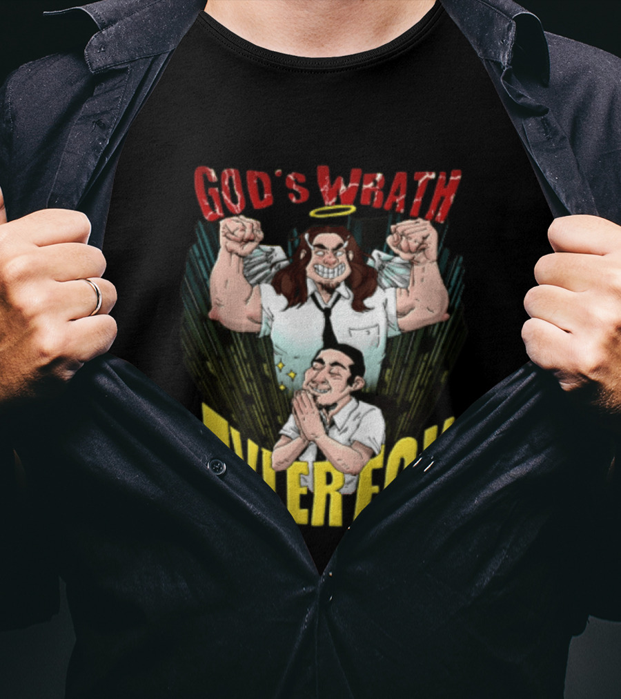 God's Wraith Tyler Fox Cartoon Animation T-Shirt