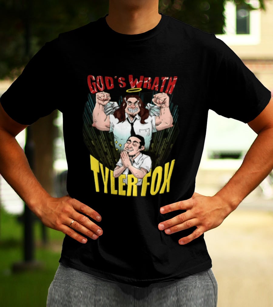 God's Wraith Tyler Fox Cartoon Animation T-Shirt