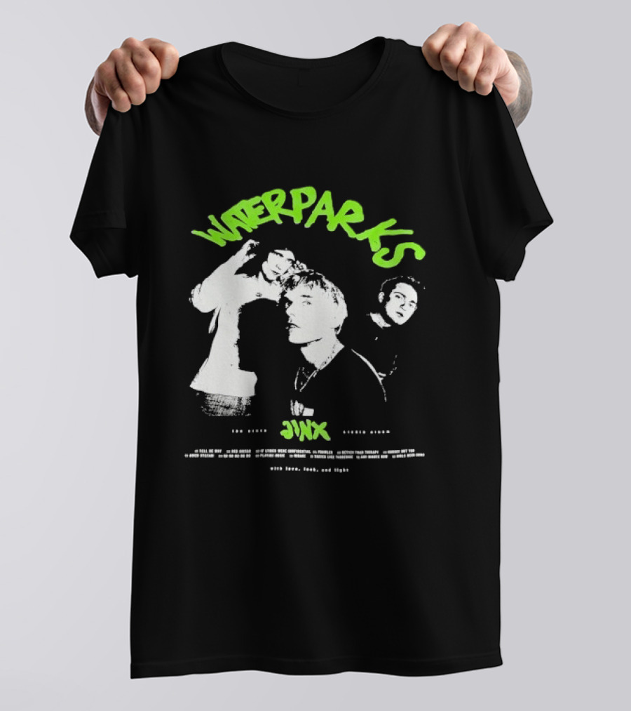 Waterparks Jinx Tour 2023 Joe Louis Arena October Event T-Shirt