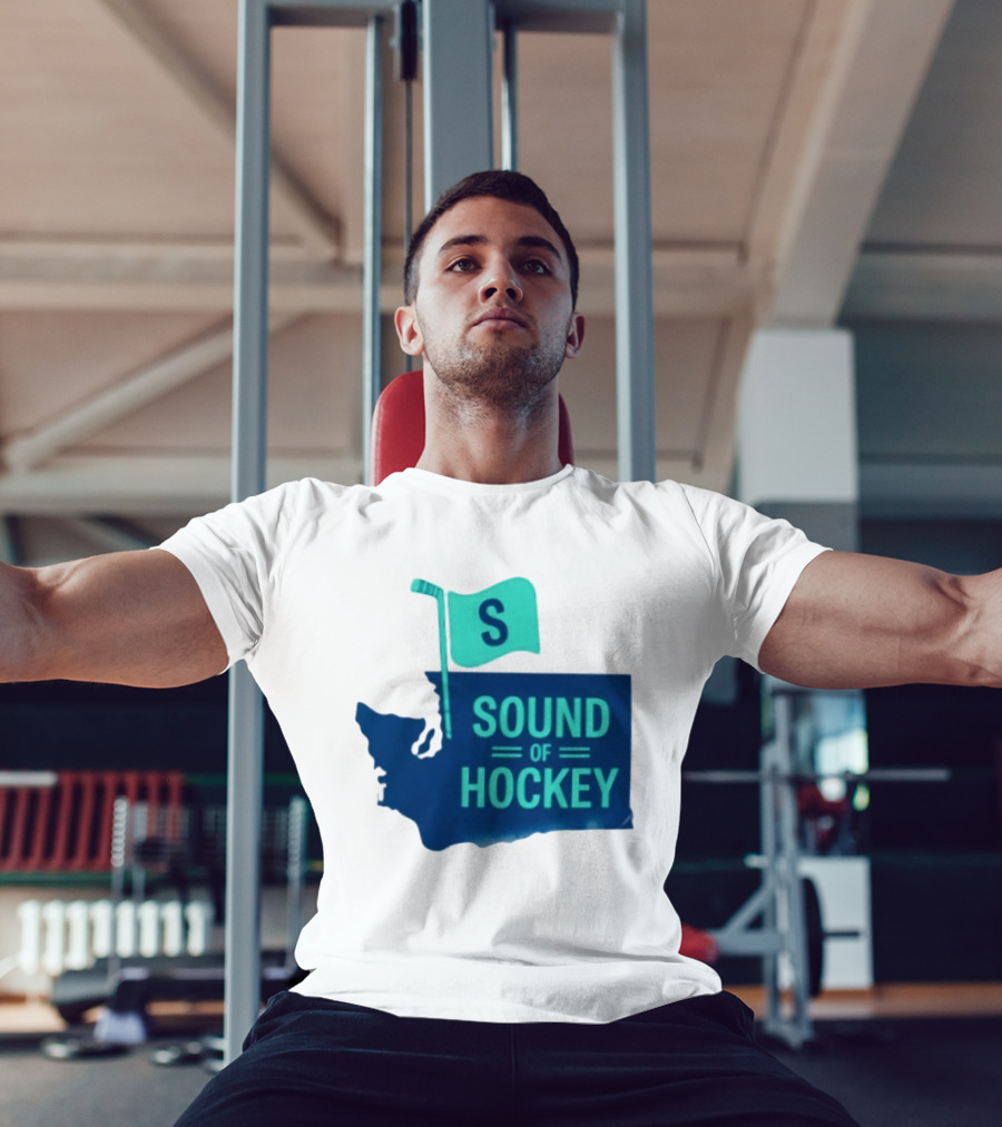 Seattle Kraken Sound Of Hockey State Flag S T-Shirt