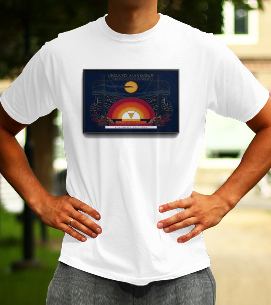 Gregory Alan Isakov Hollywood Bowl Orchestra Los Angeles California 2026 T-Shirt