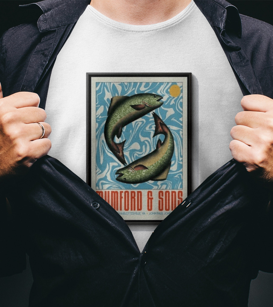 Original LIMITED Sep 20 2026 Mumford & Sons Tour John Paul Jones Arena Charlottesville T-Shirt