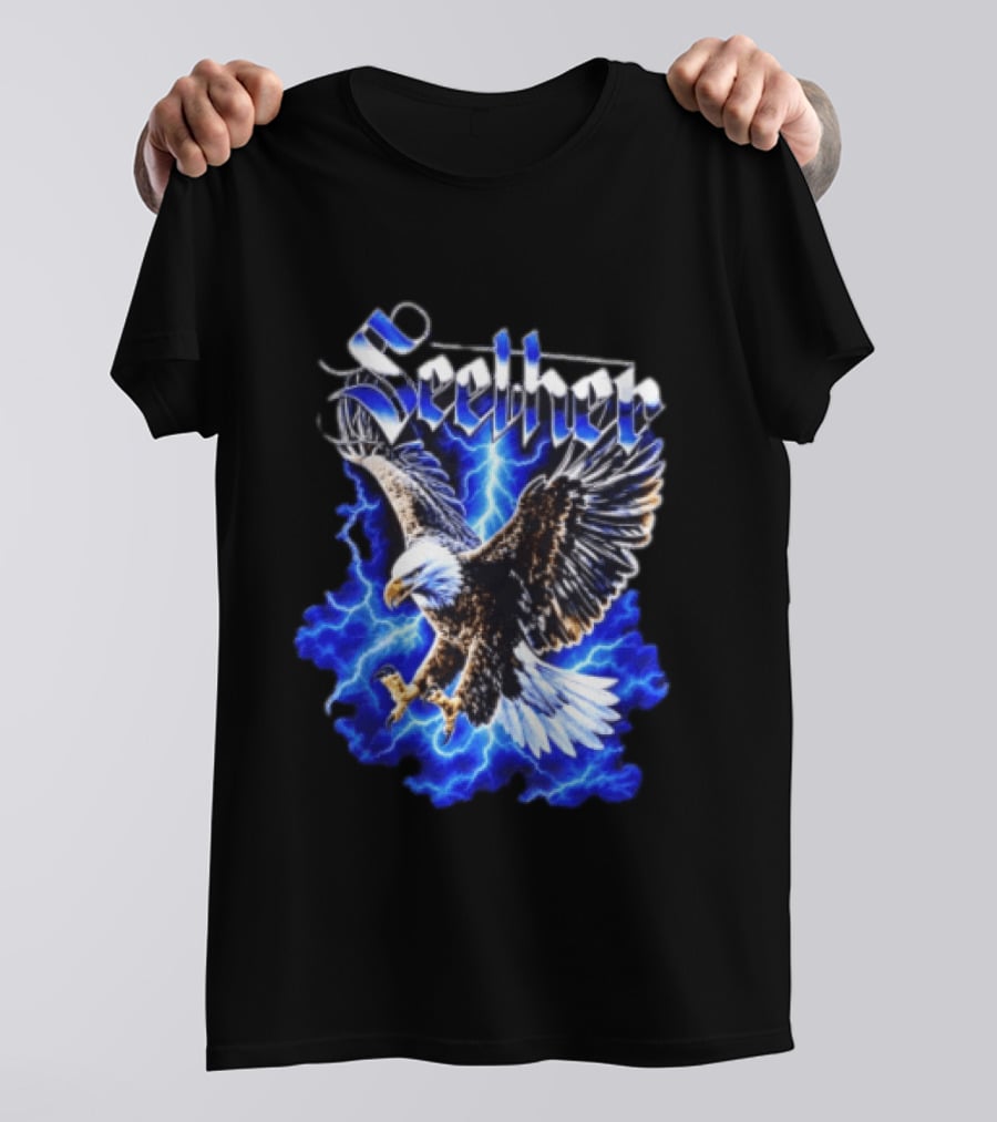 Seether Eagle Lightning Alternative Metal Band T-Shirt