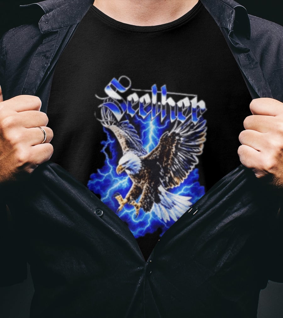 Seether Eagle Lightning Alternative Metal Band T-Shirt