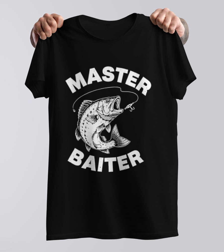 Master Baiter Fishing Hook Fish T-Shirt
