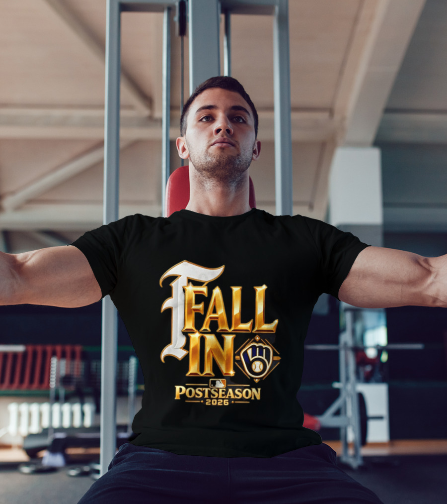 Milwaukee Brewers Fall In Postseason 2026 MLB T-Shirt