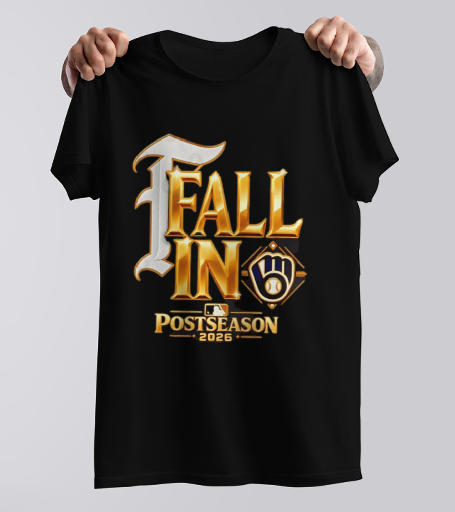 Milwaukee Brewers Fall In Postseason 2026 MLB T-Shirt