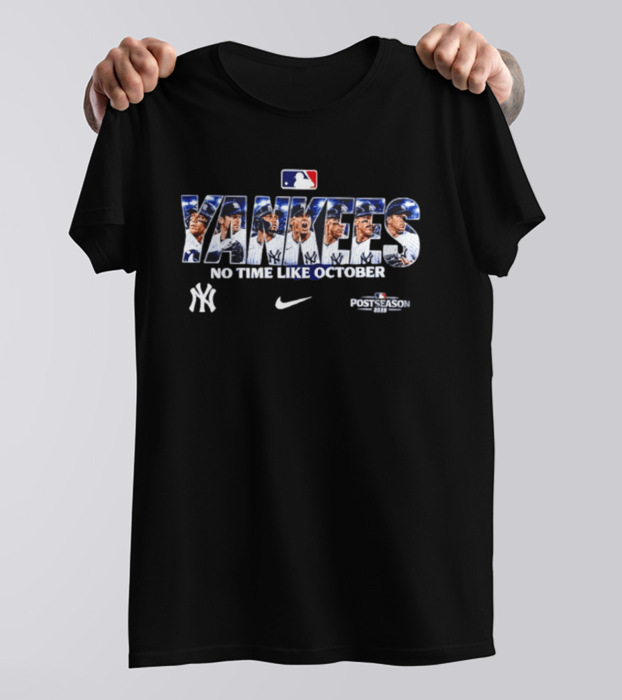 Yankees No Time Like October 2026 Postseason Legend T-Shirt