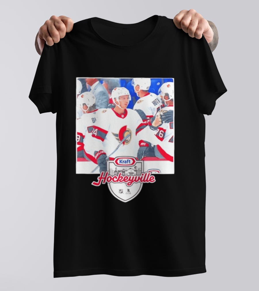 Kraft Hockeyville Ottawa Senators NHL Players Team Canada T-Shirt