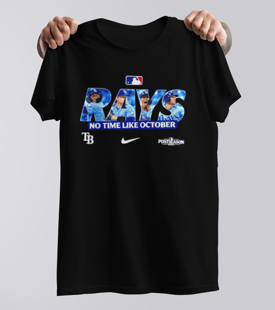 Tampa Bay Rays No Time Like October 2026 Postseason Collection MLB Nike T-Shirt