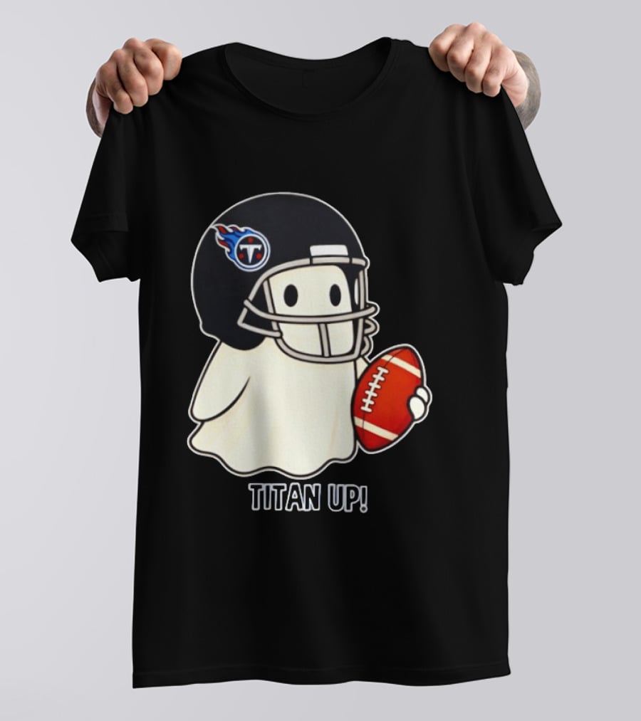 Tennessee Titans Ghost Halloween Titan Up 2026 Football Team Fan Gear T-Shirt