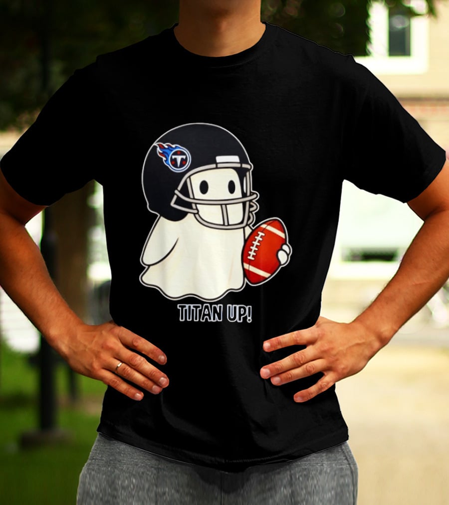 Tennessee Titans Ghost Halloween Titan Up 2026 Football Team Fan Gear T-Shirt