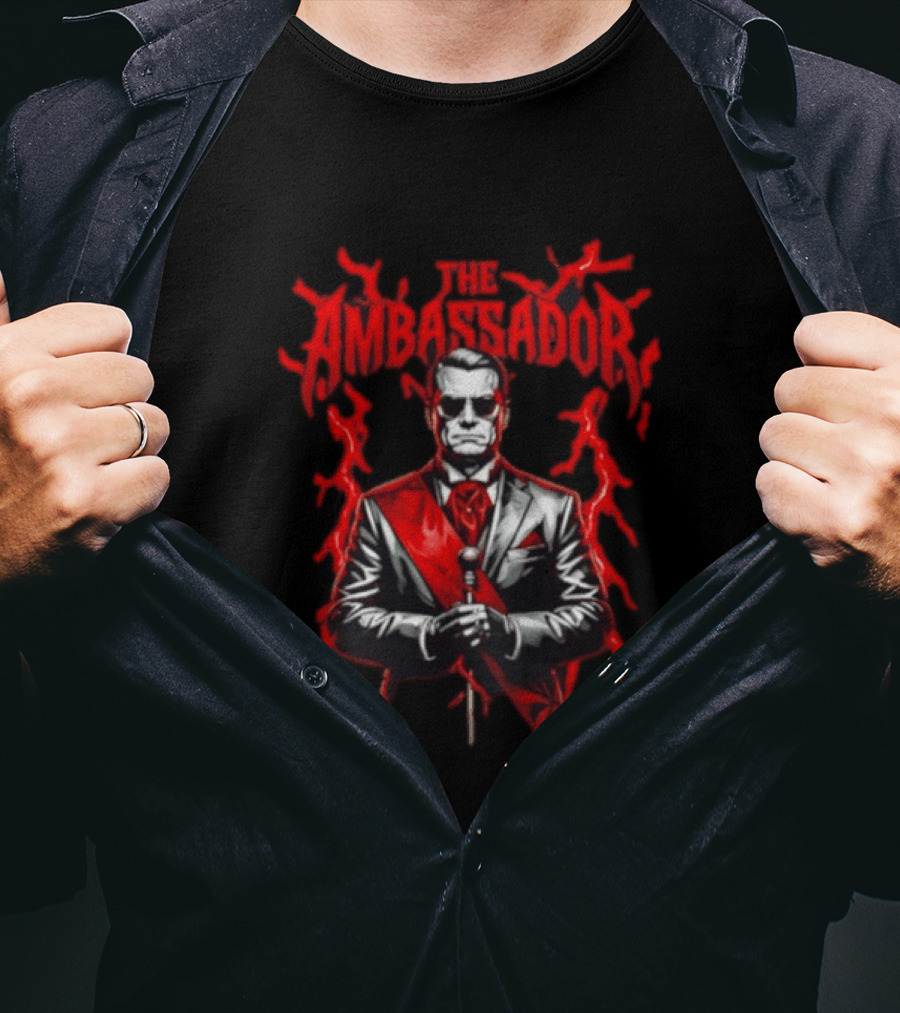 The Ambassador Red Suit Masterclass Suspect T-Shirt