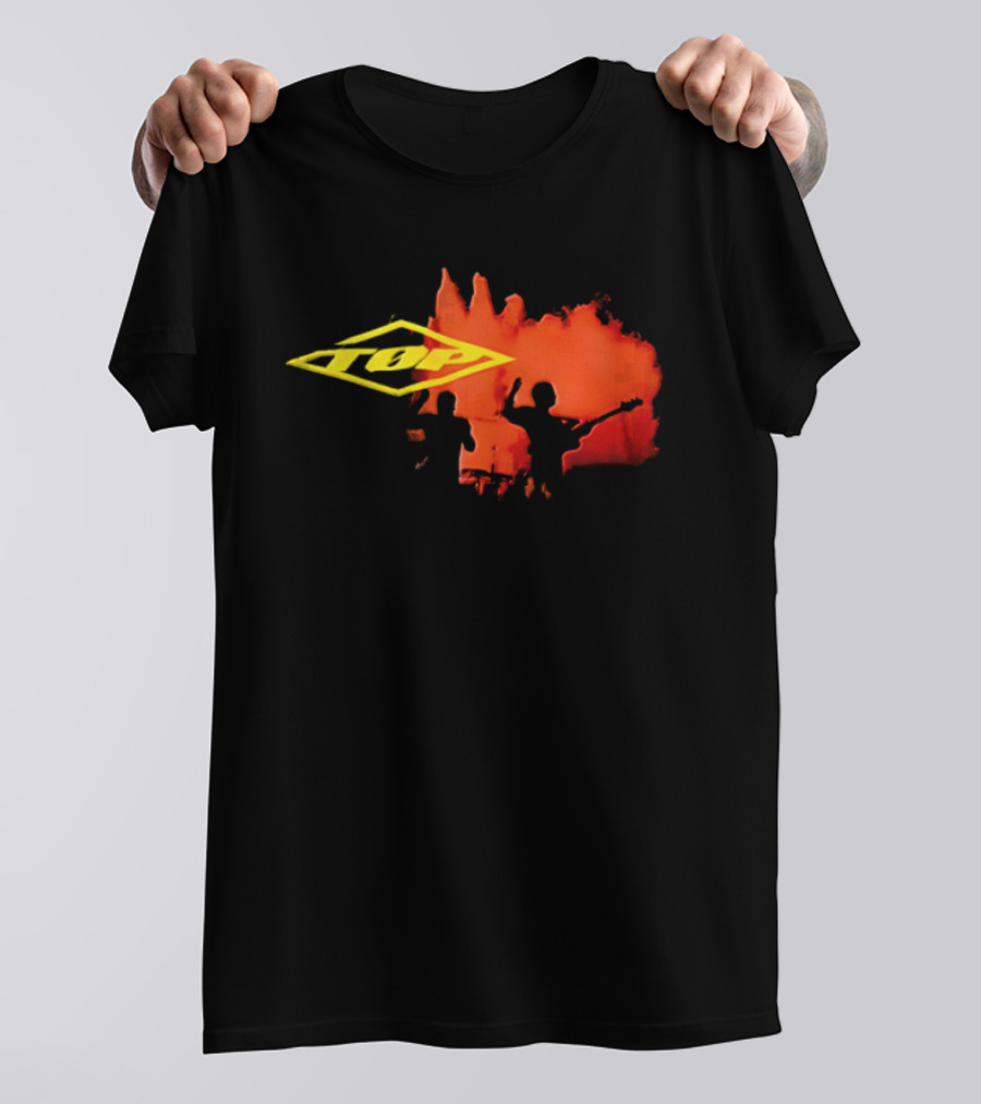 Twenty One Pilots Top Logo Red Splash T-Shirt