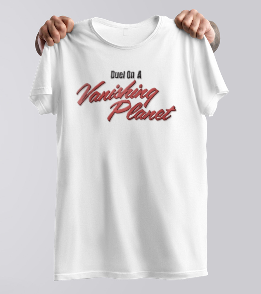 Duel On A Vanishing Planet Dragon Ball Z Frieza & Goku Battle T-Shirt