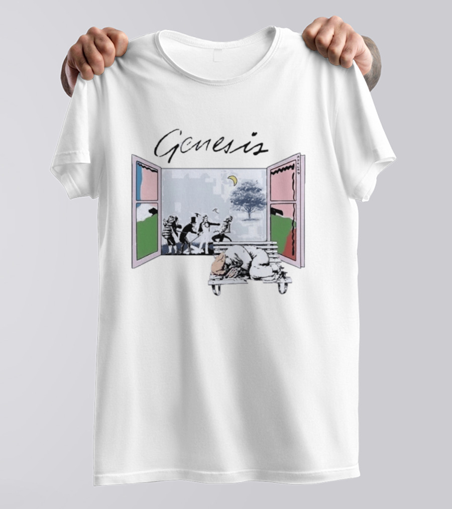 Genesis Abacab 45th Anniversary Open Window Scene T-Shirt