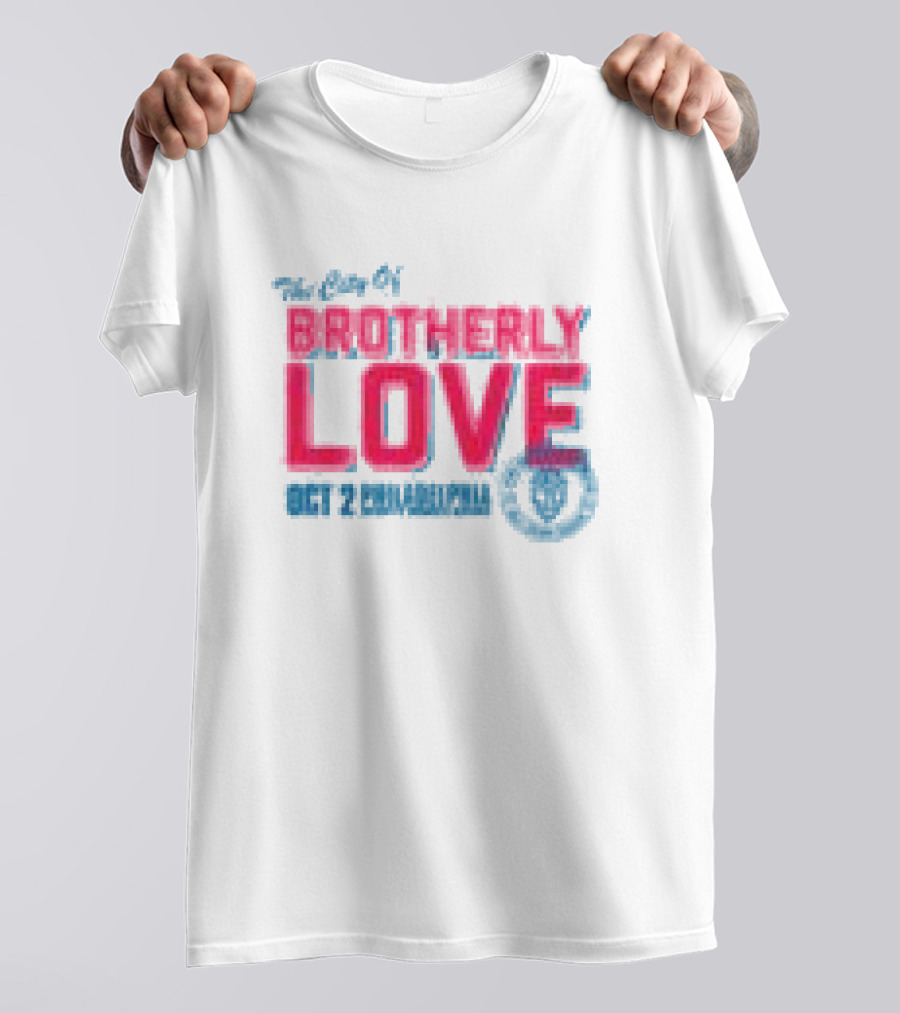 Jonas Brothers Store City Of Brotherly Love Philadelphia Pa T-Shirt