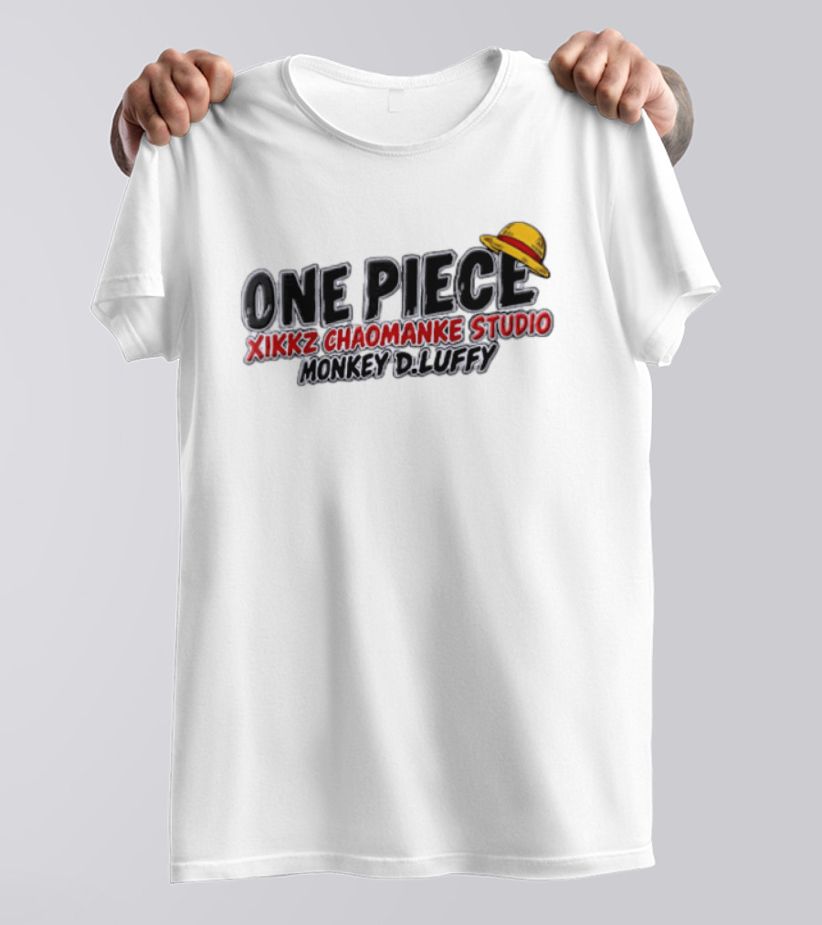 One Piece Xikkz Chaomanke Studio Monkey D Luffy Straw Hat T-Shirt
