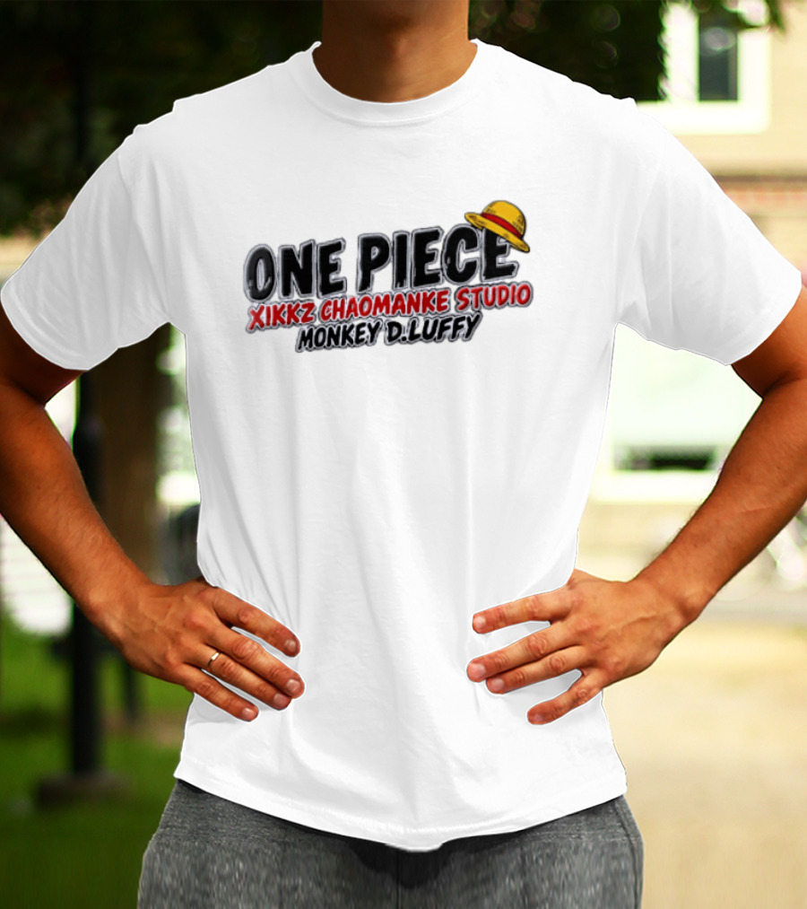 One Piece Xikkz Chaomanke Studio Monkey D Luffy Straw Hat T-Shirt