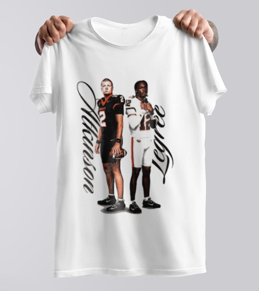 Oregon State Beavers Atkinson Legree Football Players Uniforms T-Shirt