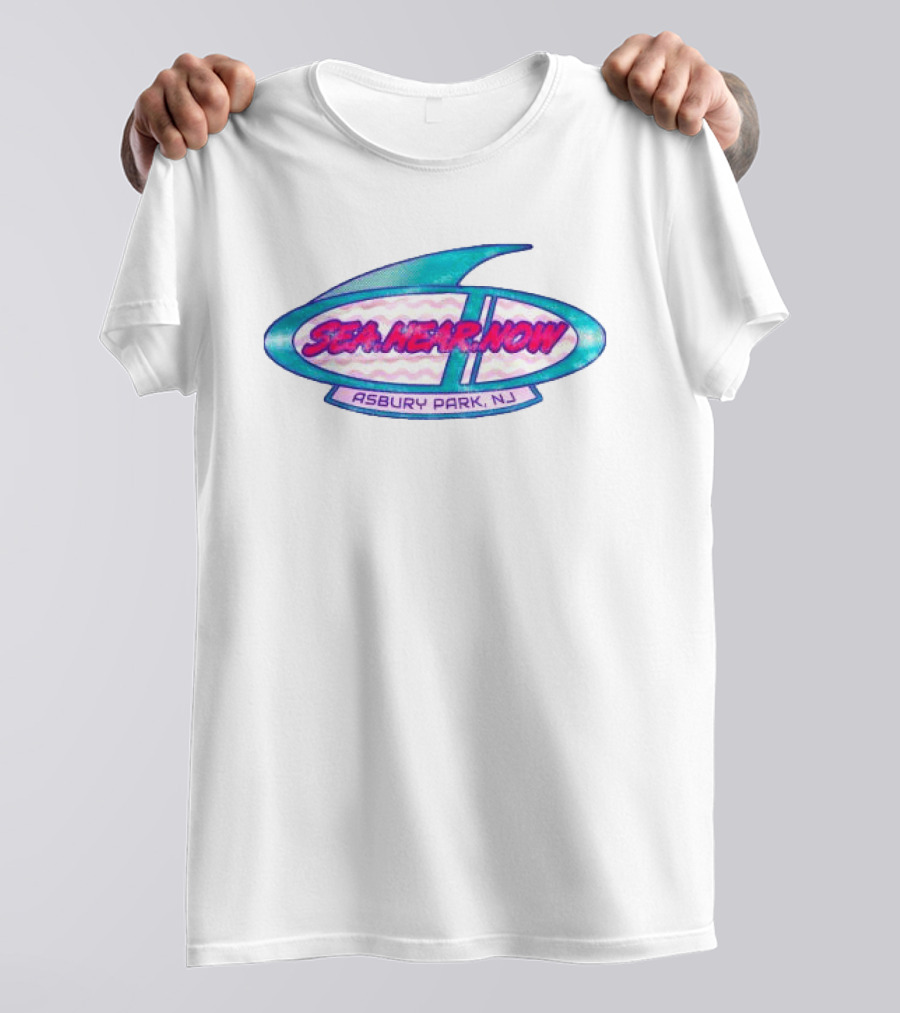 Sea Hear Now Asbury Park NJ Festival Store Firstport X Shn T-Shirt