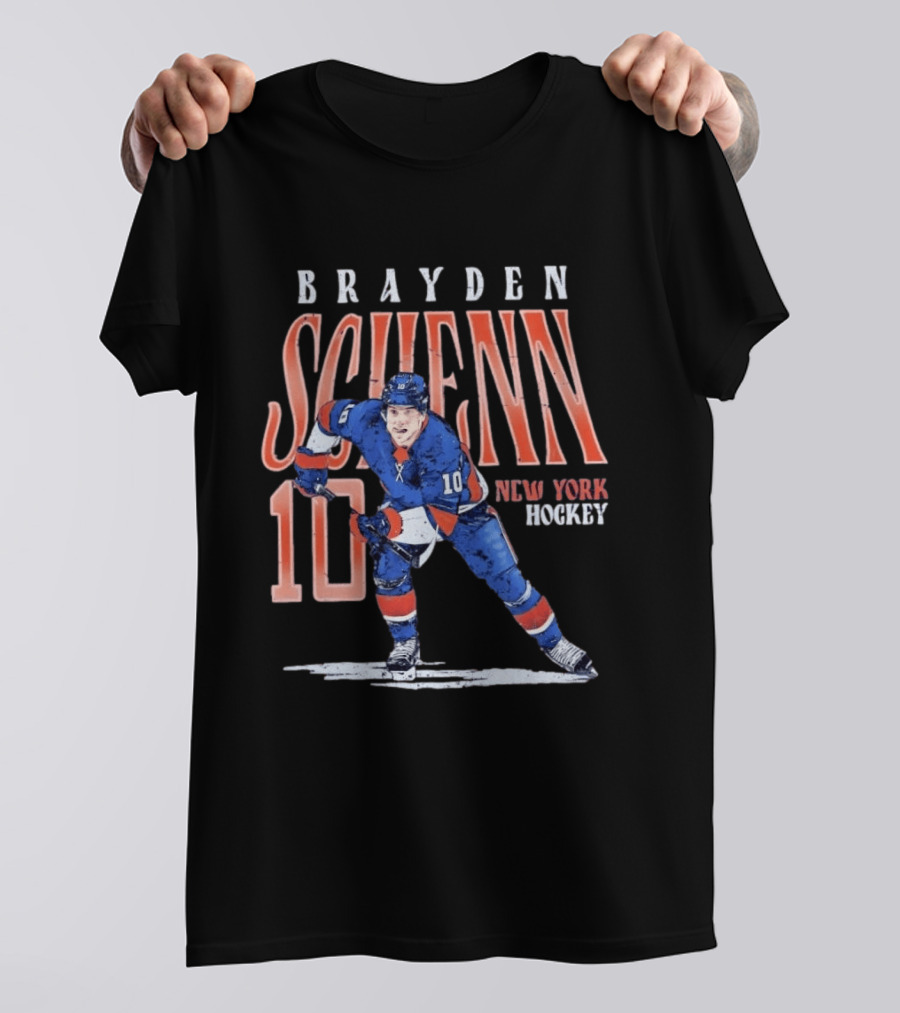 Brayden Schenn 10 New York Hockey Player Fan Gear T-Shirt