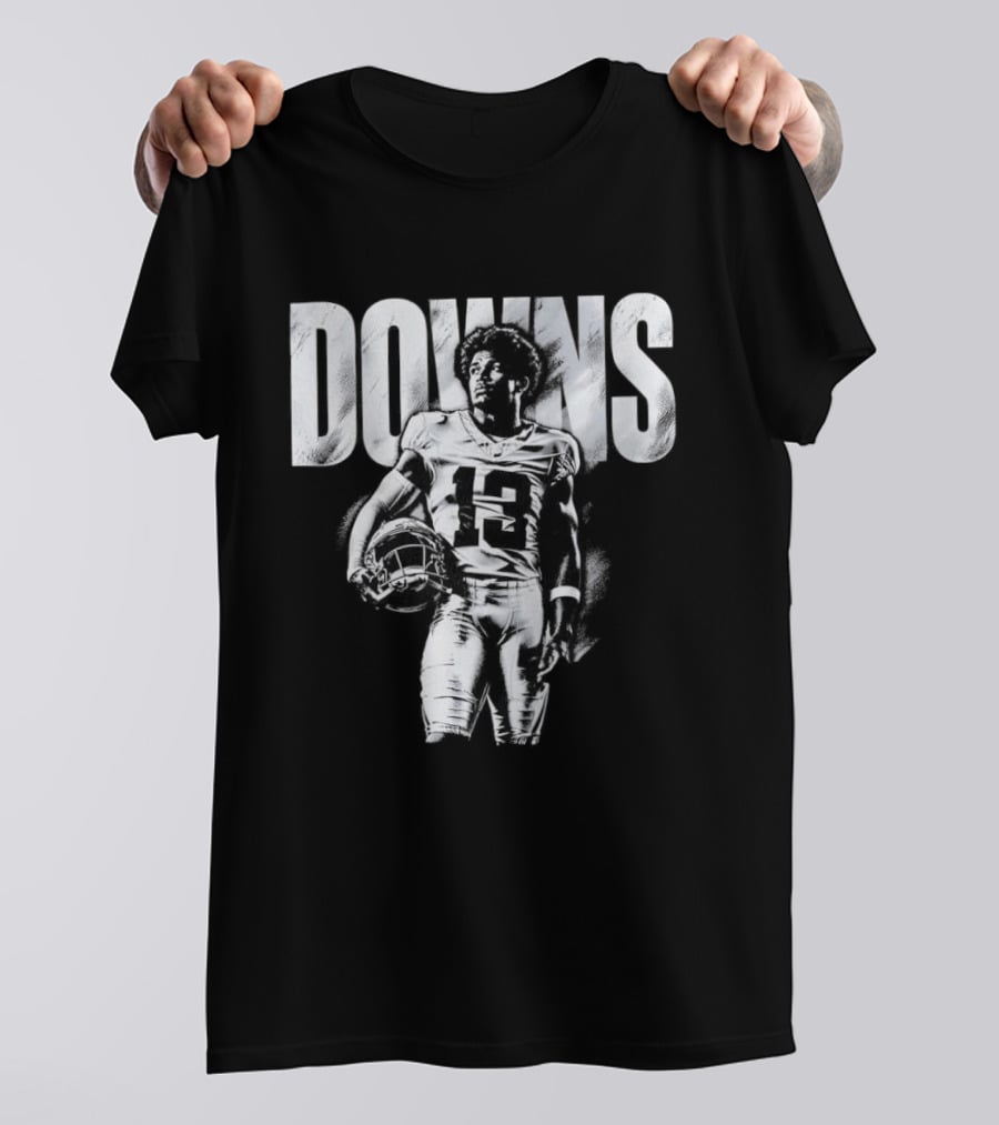 Downs No 13 Dallas Cowboys Football T-Shirt