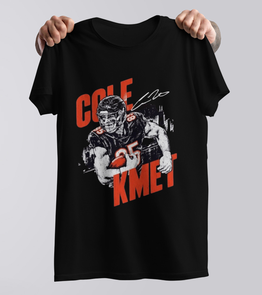 Cole Kmet Chicago Bears Football Iconic Number 85 Sports T-Shirt