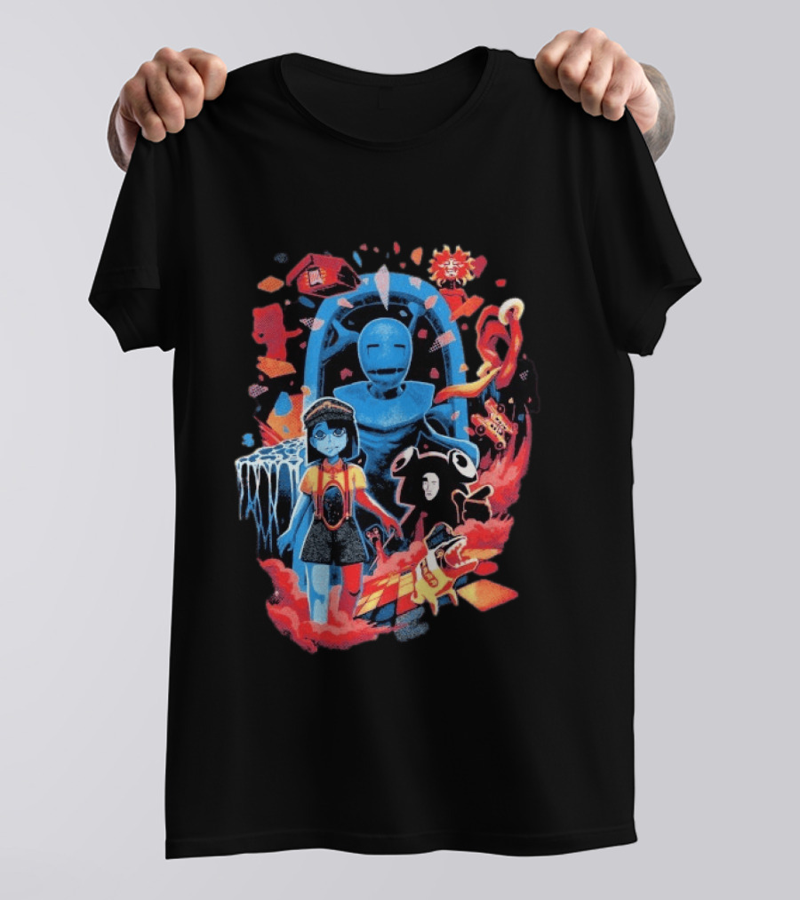 ENA Dream BBQ Lonely Door Character Art And Surreal T-Shirt