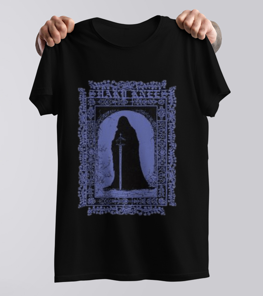 Shaky Knees Festival Store Reaper Lineup Arched Medieval Frame T-Shirt