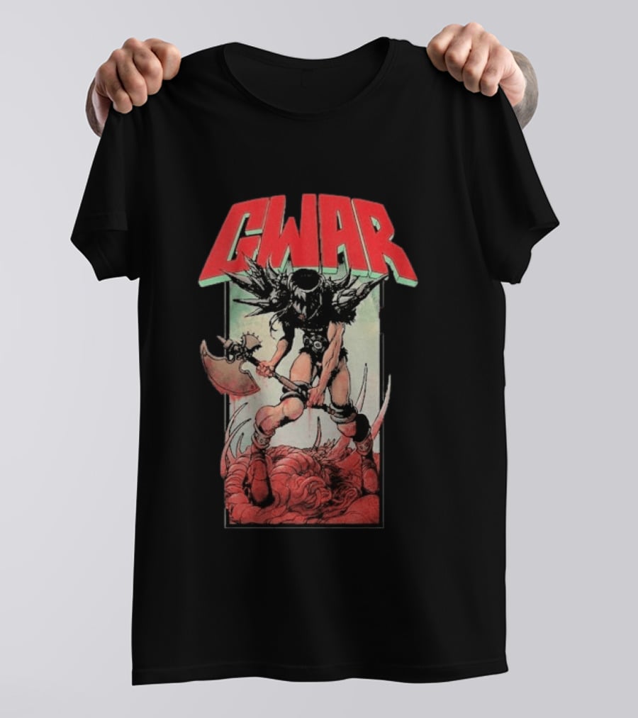 Gwar Balsac The Jaws Of Death Barbaric Warrior Monster T-Shirt