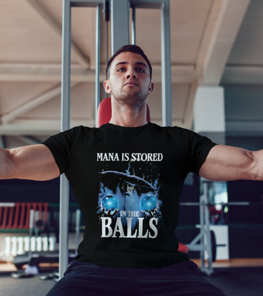 Mana Is Stored In The Balls Ice And Magic T-Shirt
