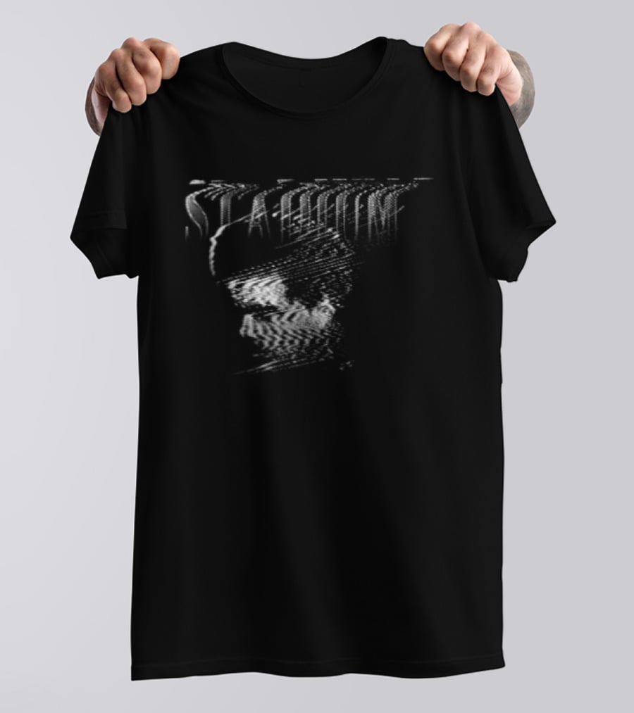 Xo Store Ahtd Asia Glitch Tour Melting Face T-Shirt