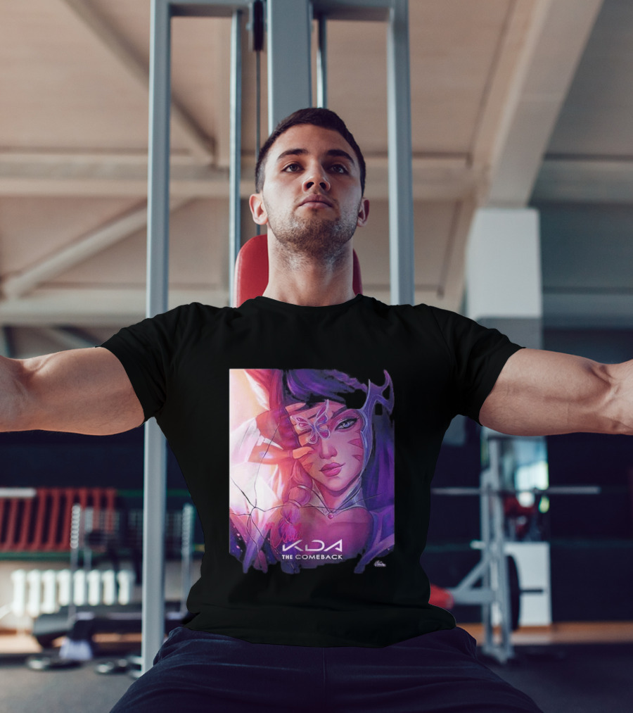Ahri KDA The Comeback Arcane League Of Legends By Nikkotari T-Shirt