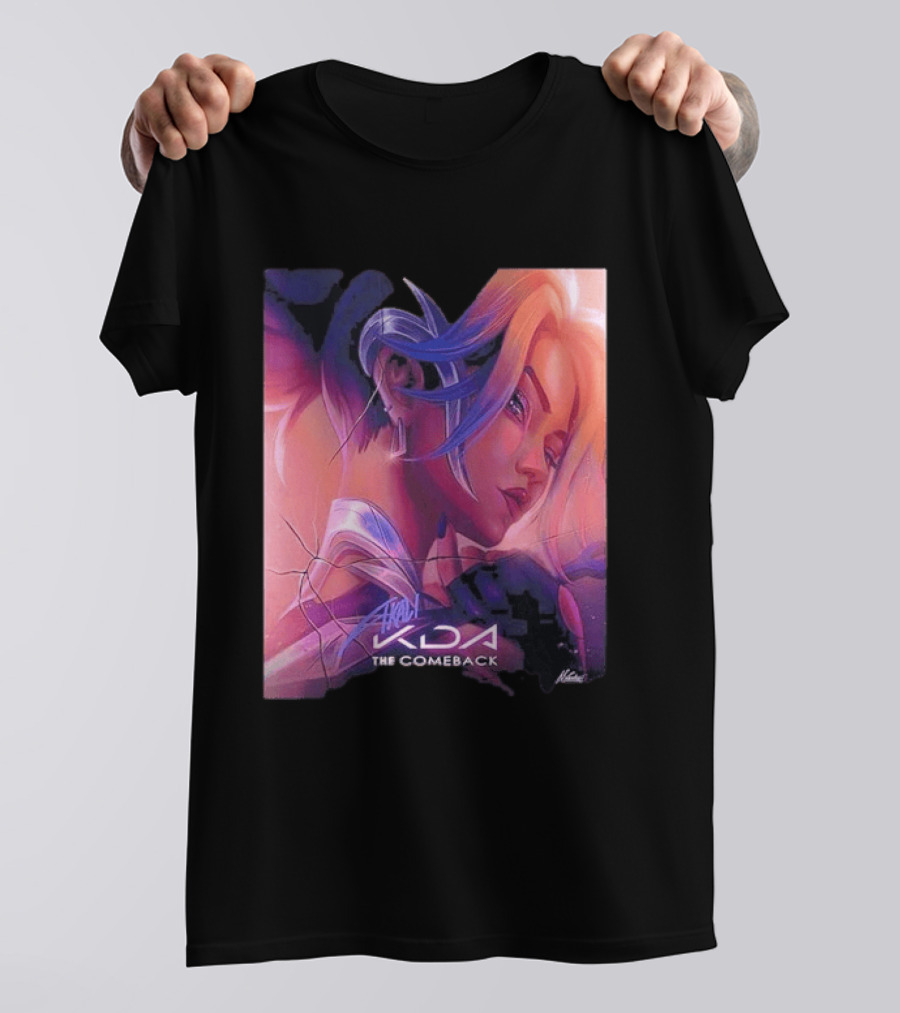 Akali KDA The Comeback Arcane League Of Legends Nikkotari T-Shirt