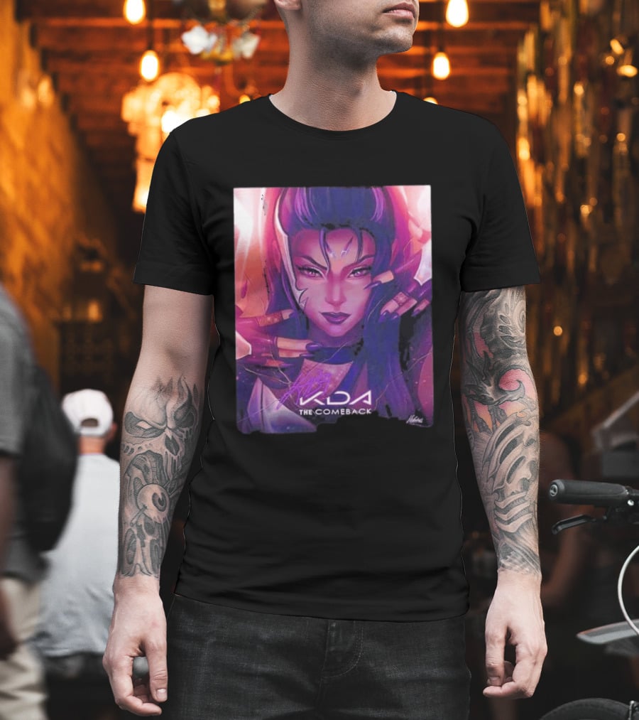 Kaisa KDA The Comeback Arcane League Of Legends By Nikkotari T-Shirt