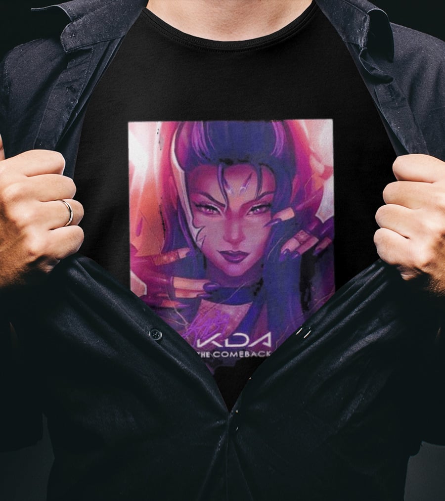Kaisa KDA The Comeback Arcane League Of Legends By Nikkotari T-Shirt