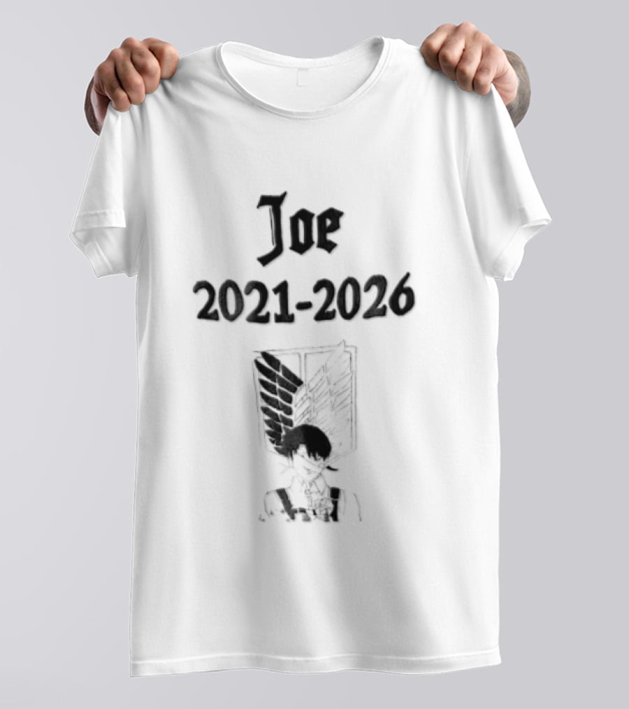 Attack On Titan Joe Wings Shield 2021 2026 T-Shirt