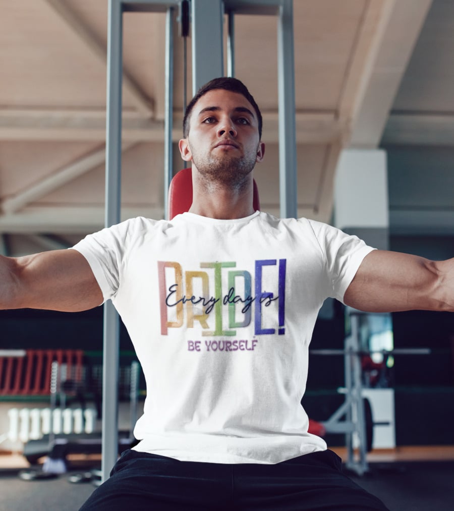 Pride Rainbow Every Day Is BE Yourself T-Shirt