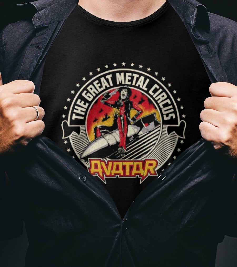 The Great Metal Circus Avatar Make It Rain Rocket T-Shirt